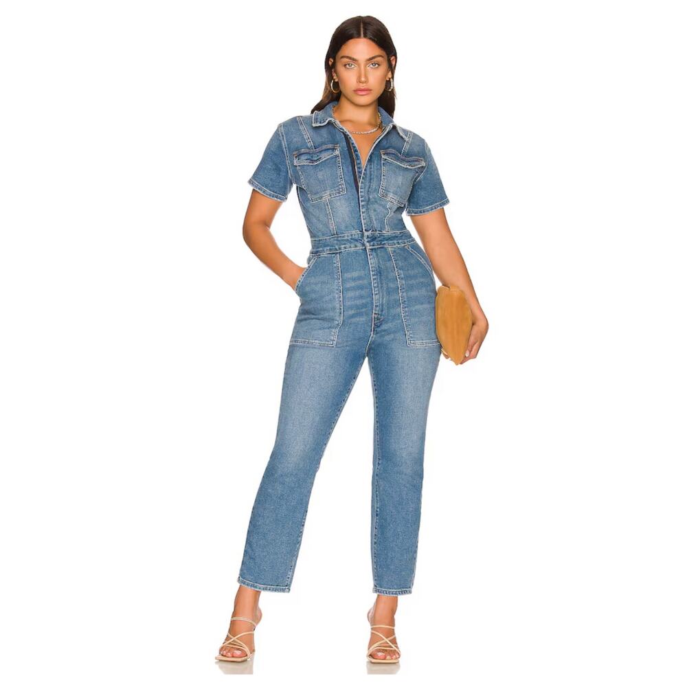 Good American Denim Jumpsuit size 1